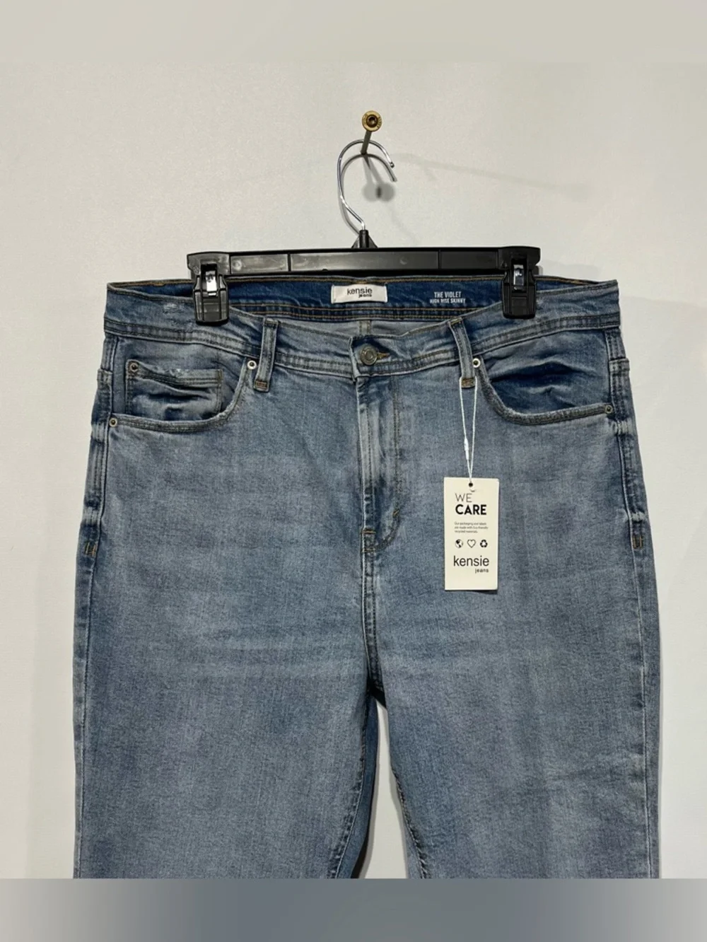 Kensie "The Violet" High Rise Skinny Jeans Size 14/32 Inseam 29” NWT - Picture 3 of 10